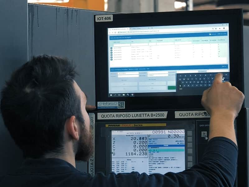 nterconnettere i macchinari dell’impianto e gestire l’infrastruttura dei dati acquisiti grazie al software Infor4connexion