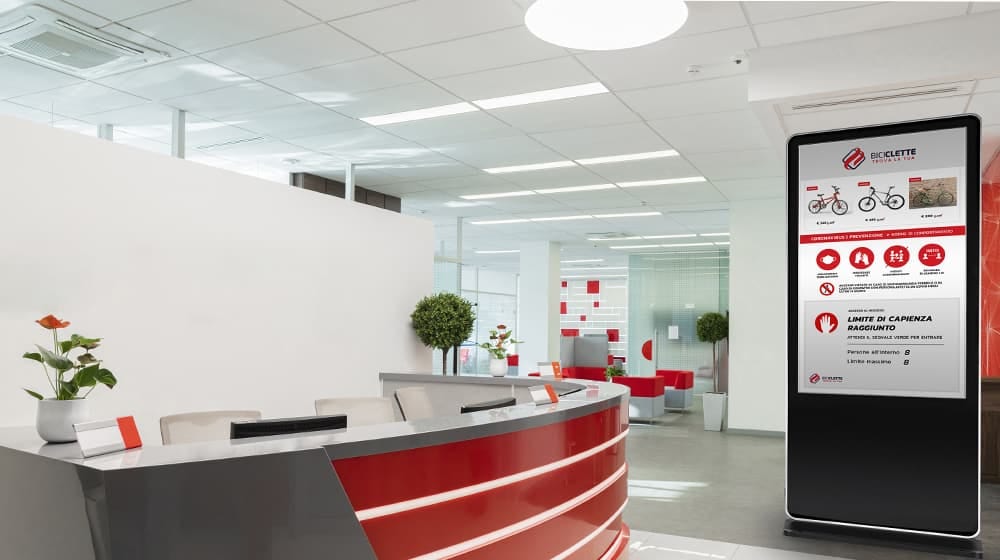 digital signage intelligente