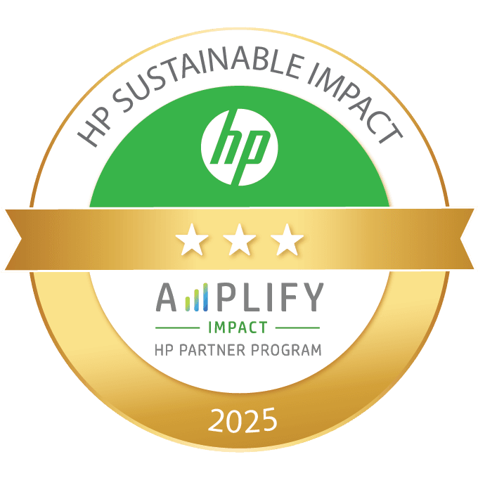 Infor riceve HP Amplify Impact 3 stars badge