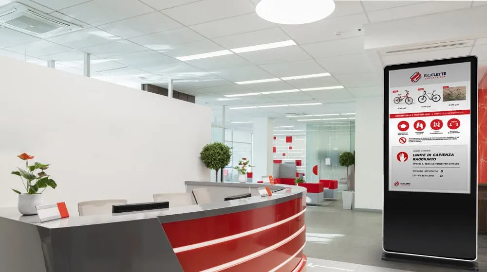 digital signage intelligente