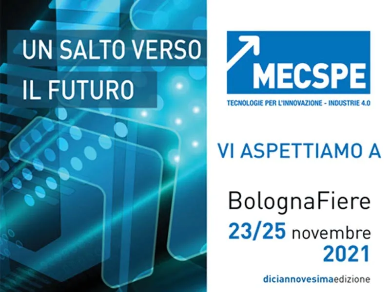 invito partecipazione Mecspe bologna fiere, Un salto verso il futuro