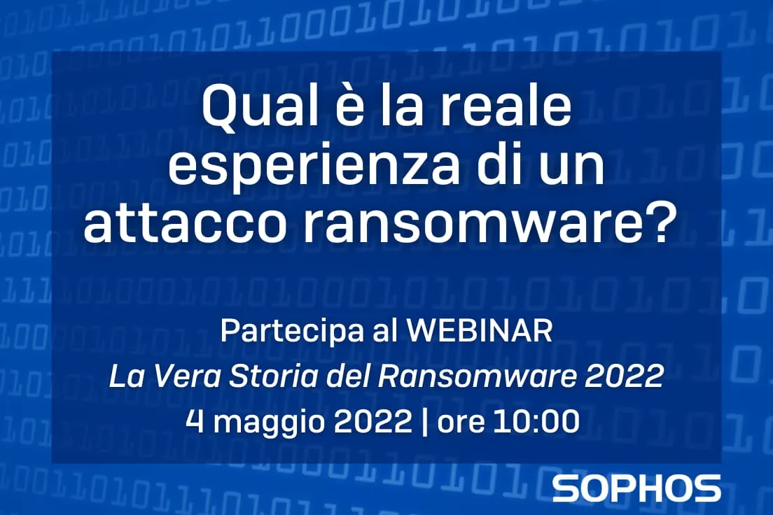 webinar sophos la vera storia del ransomware