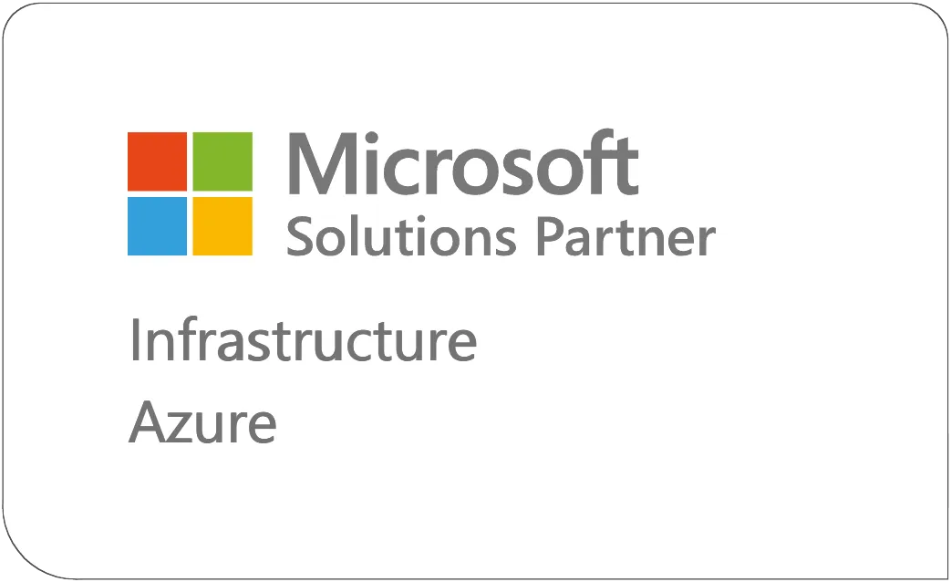 Logo Microsoft Solution Partner Infrastructure Azure
