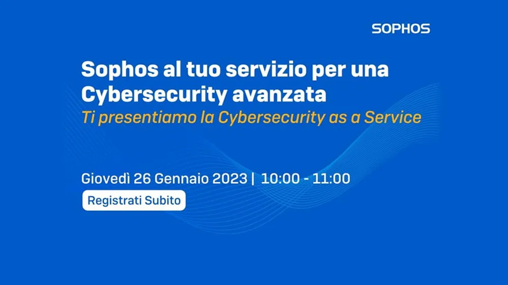 Webinar Sophos CSaaS 26 Gennaio