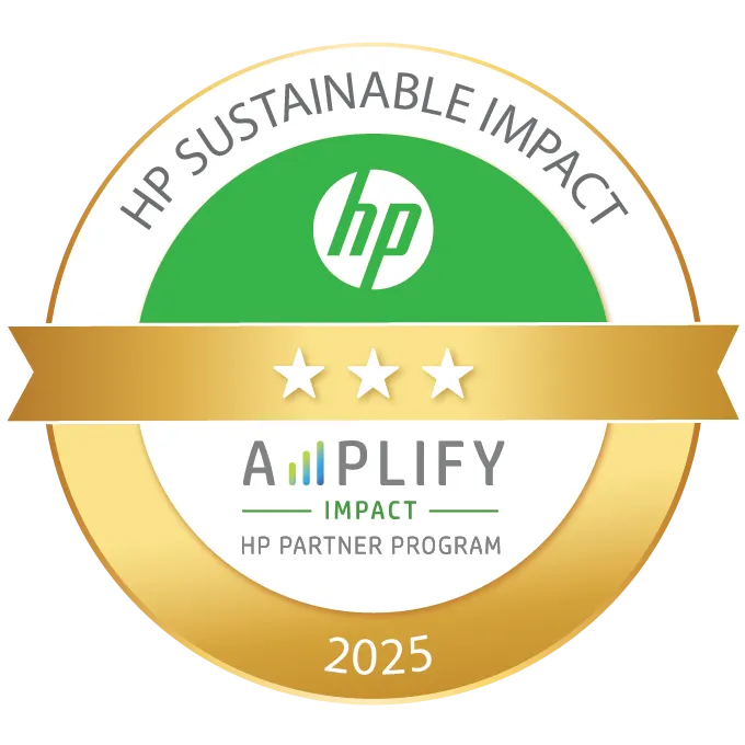Infor riceve HP Amplify Impact 3 stars badge